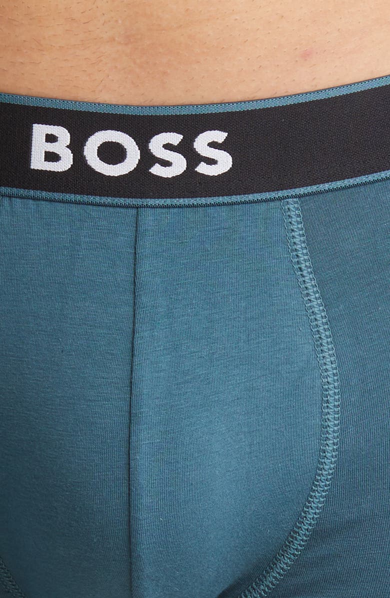 BOSS Cotton Knit Boxer Briefs, Alternate, color,