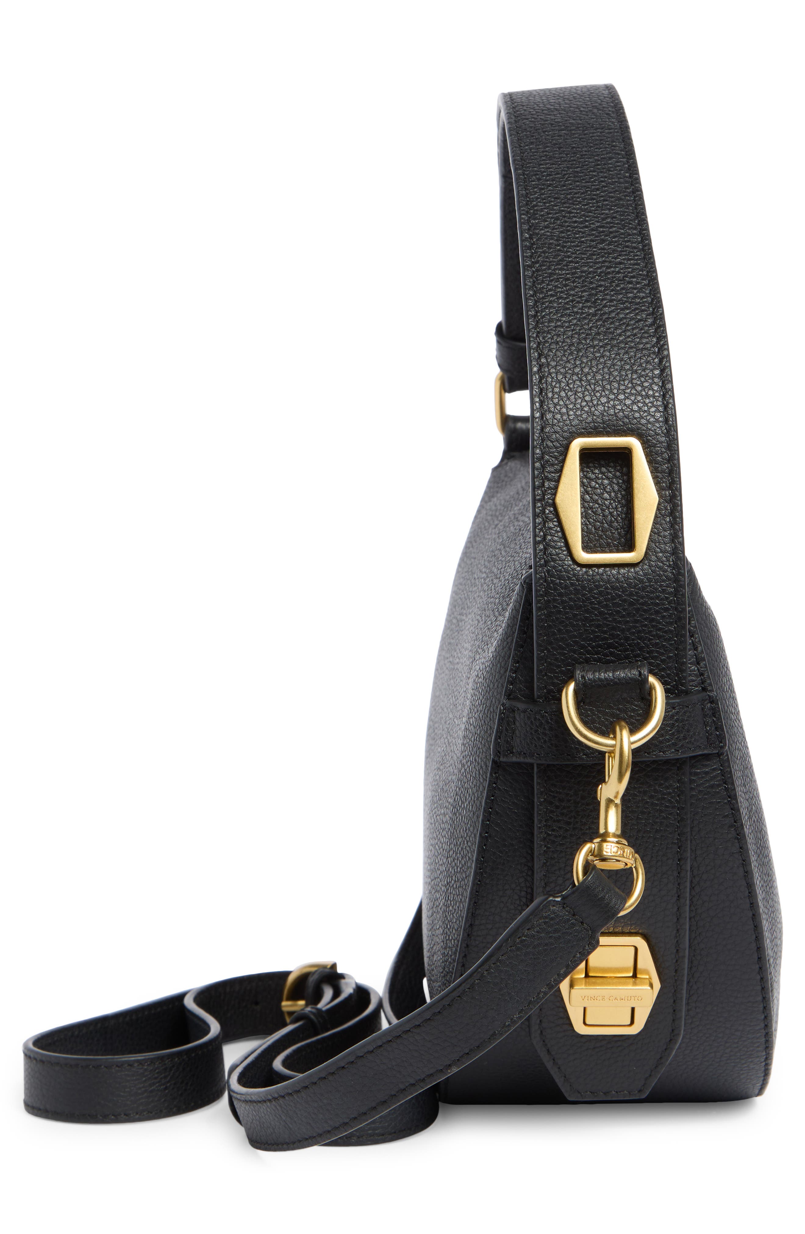 Vince Camuto Karla Shoulder Bag, Alternate, color, Black