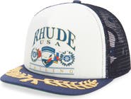 Rhude USA Sailing Icon Snapback Trucker Hat