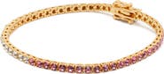 Kate Spade New York brighten up multicolor cubic zirconia tennis bracelet