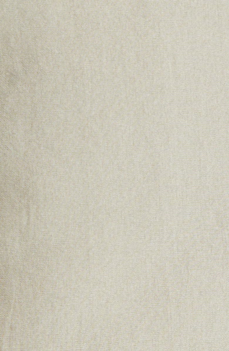 Alexander Wang Mid Rise Silk Drawcord Shorts, Alternate, color, Army Tan