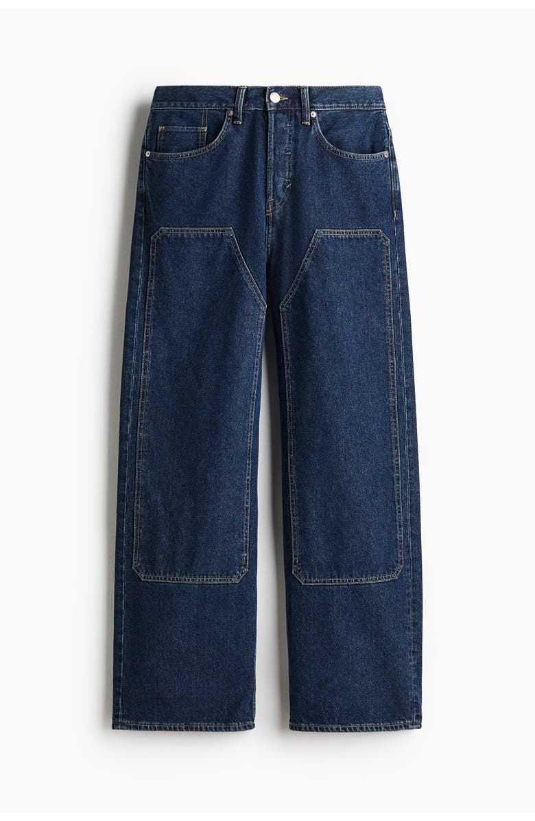 H&M Loose Jeans, Main, color, Denim Blue