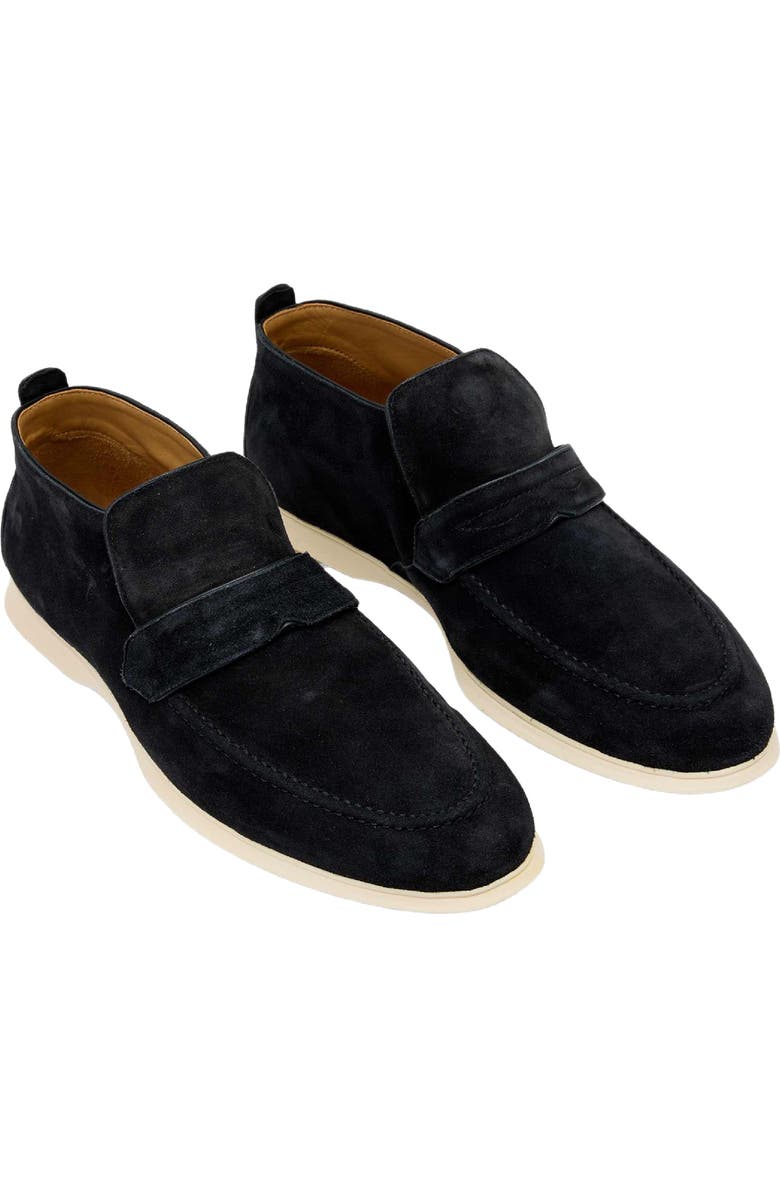 John Varvatos Thompson Chukka Sneaker, Main, color, Mineral Black