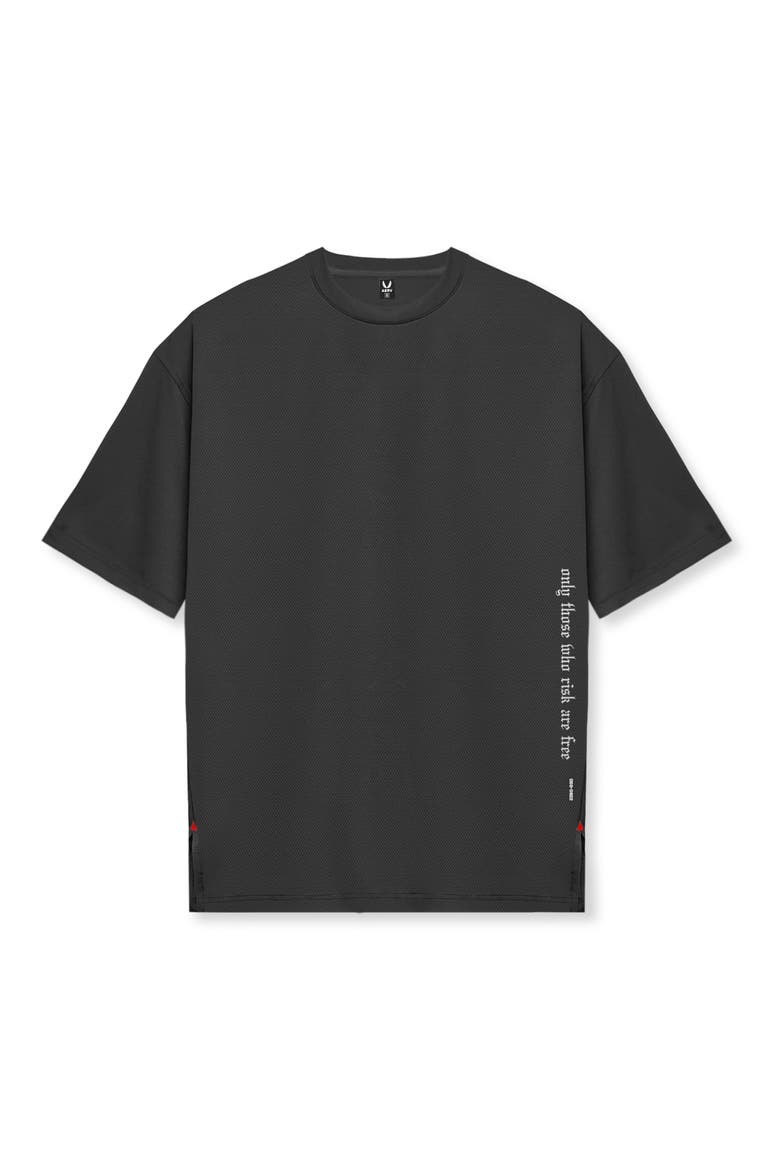 AeroSilver® Oversize Tee, Alternate, color, BLACK