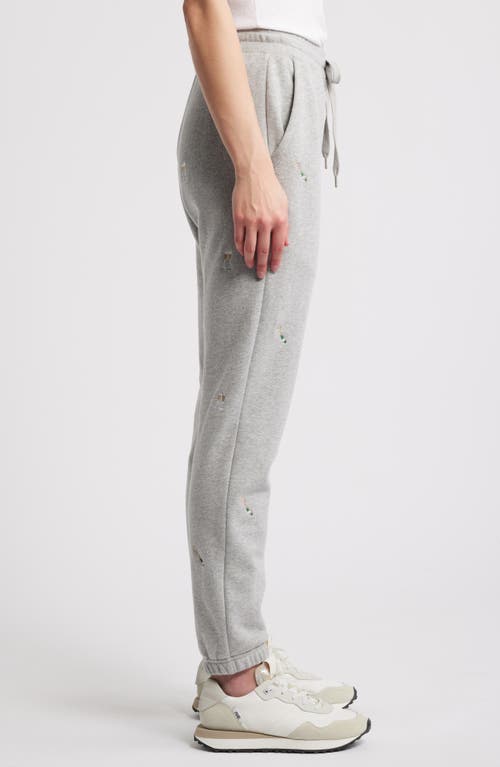 Rails Kingston Champagne Embroidery Cotton Blend Joggers In Champagne Embroidery