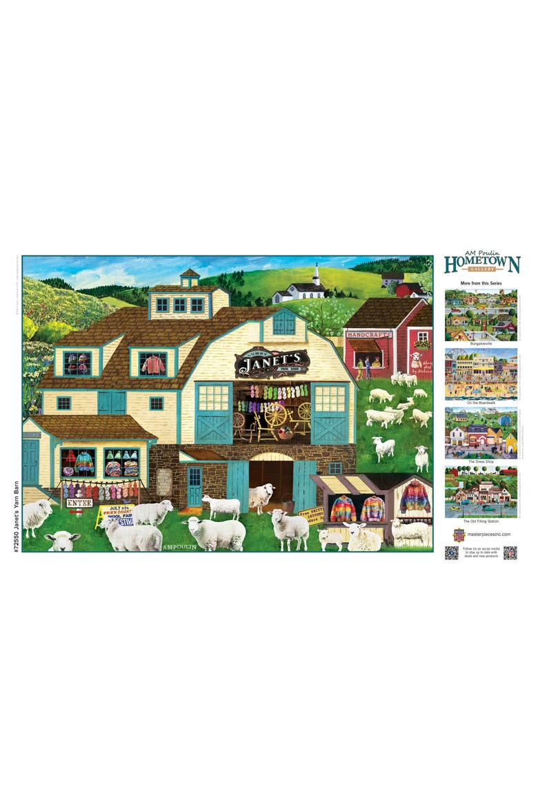 Janet's Wool Goods 1000 Piece Puzzle, Alternate, color, Multicolor