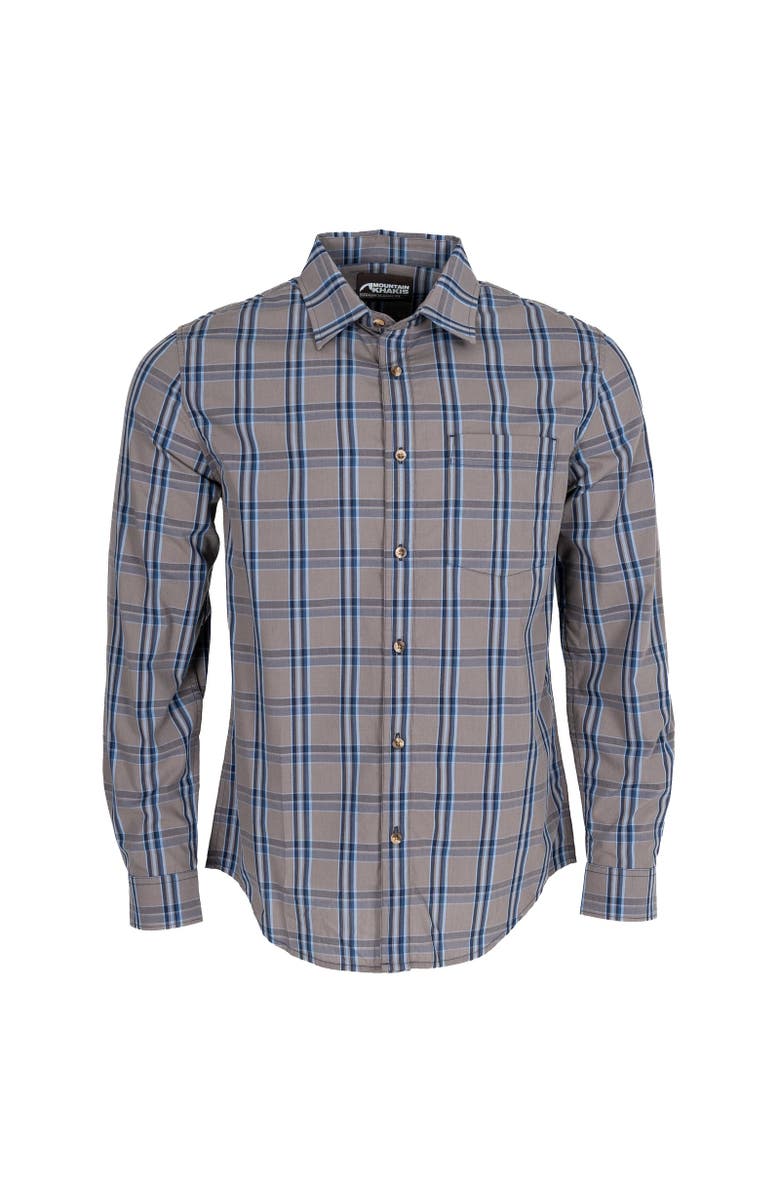 Mountain Khakis Sutton Long Sleeve Woven Shirt, Main, color, Fossil