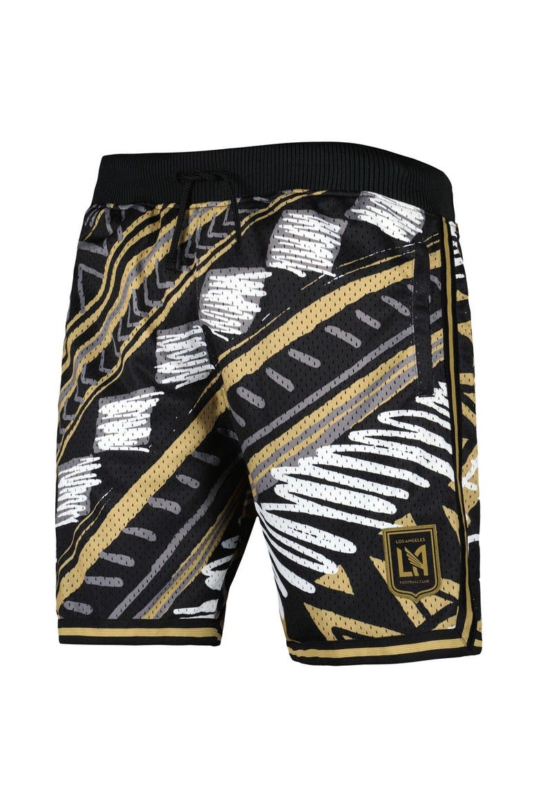 Men's Mitchell & Ness Black LAFC Tribal Fashion Shorts, Alternate, color, Black