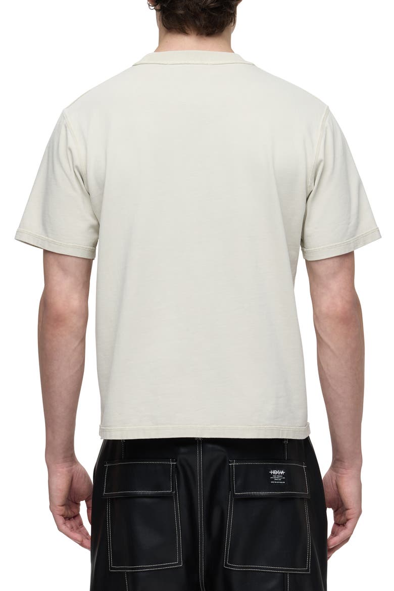 Heavyweight Cotton T-Shirt, Alternate, color, GHOST