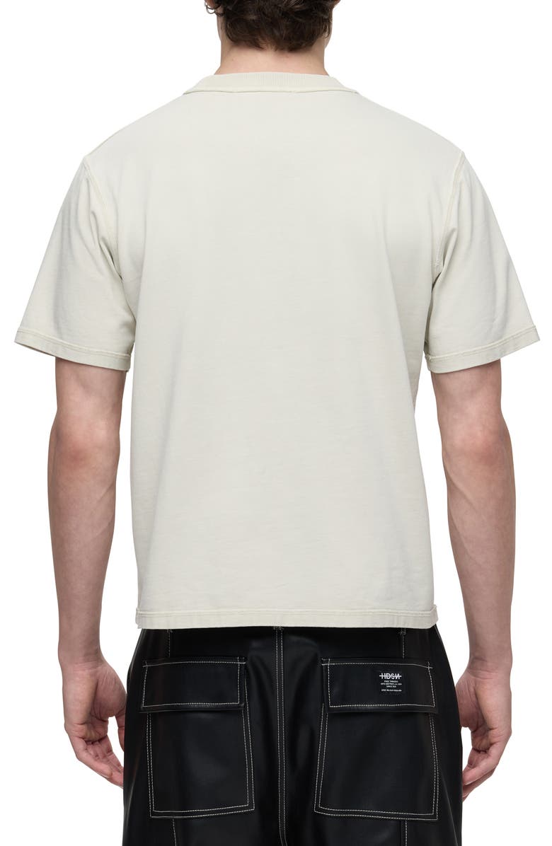 Hudson Jeans Heavyweight Cotton T-Shirt, Alternate, color, Ghost