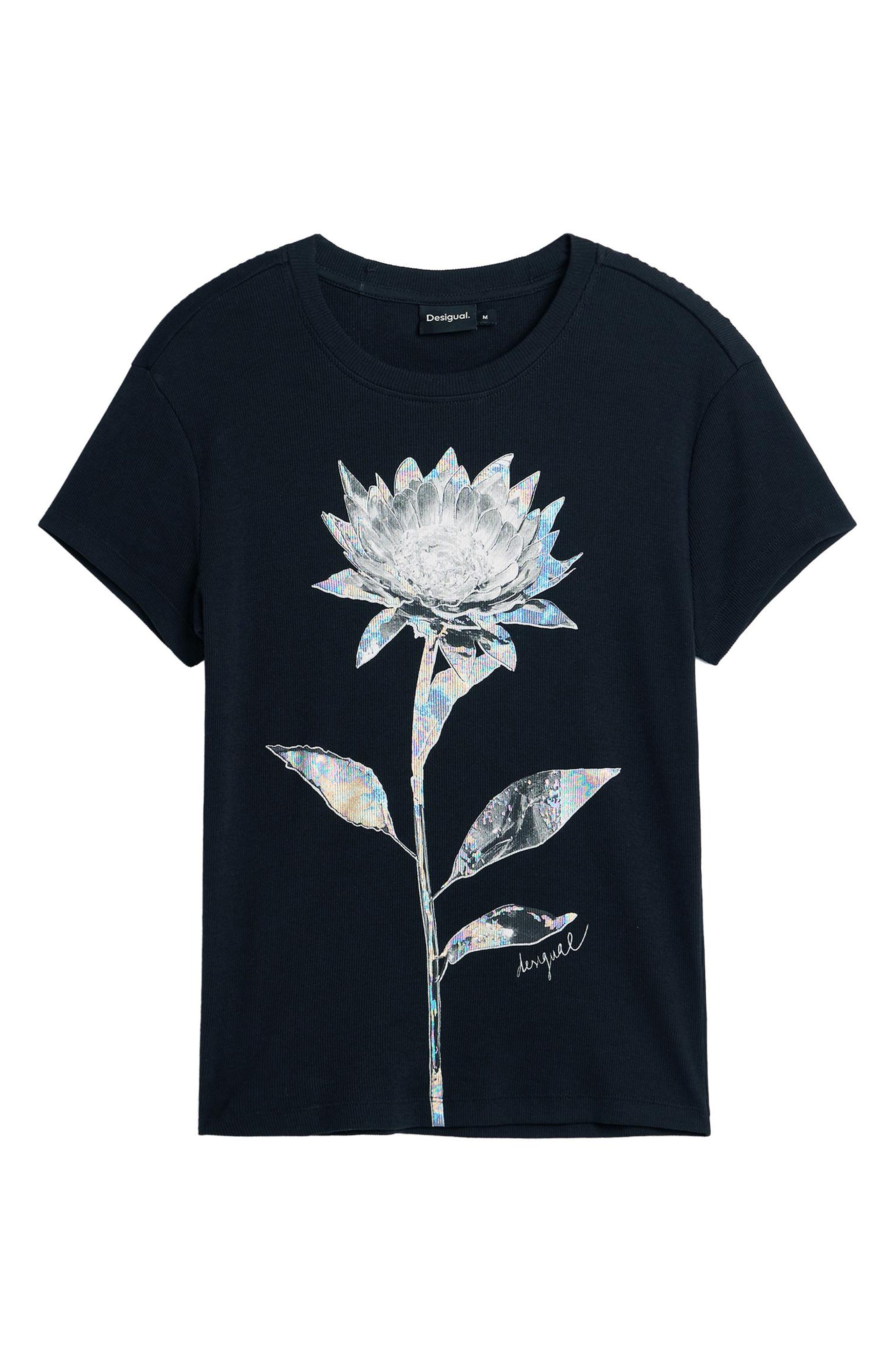 Desigual Flower Graphic T-Shirt (Women) | Nordstrom