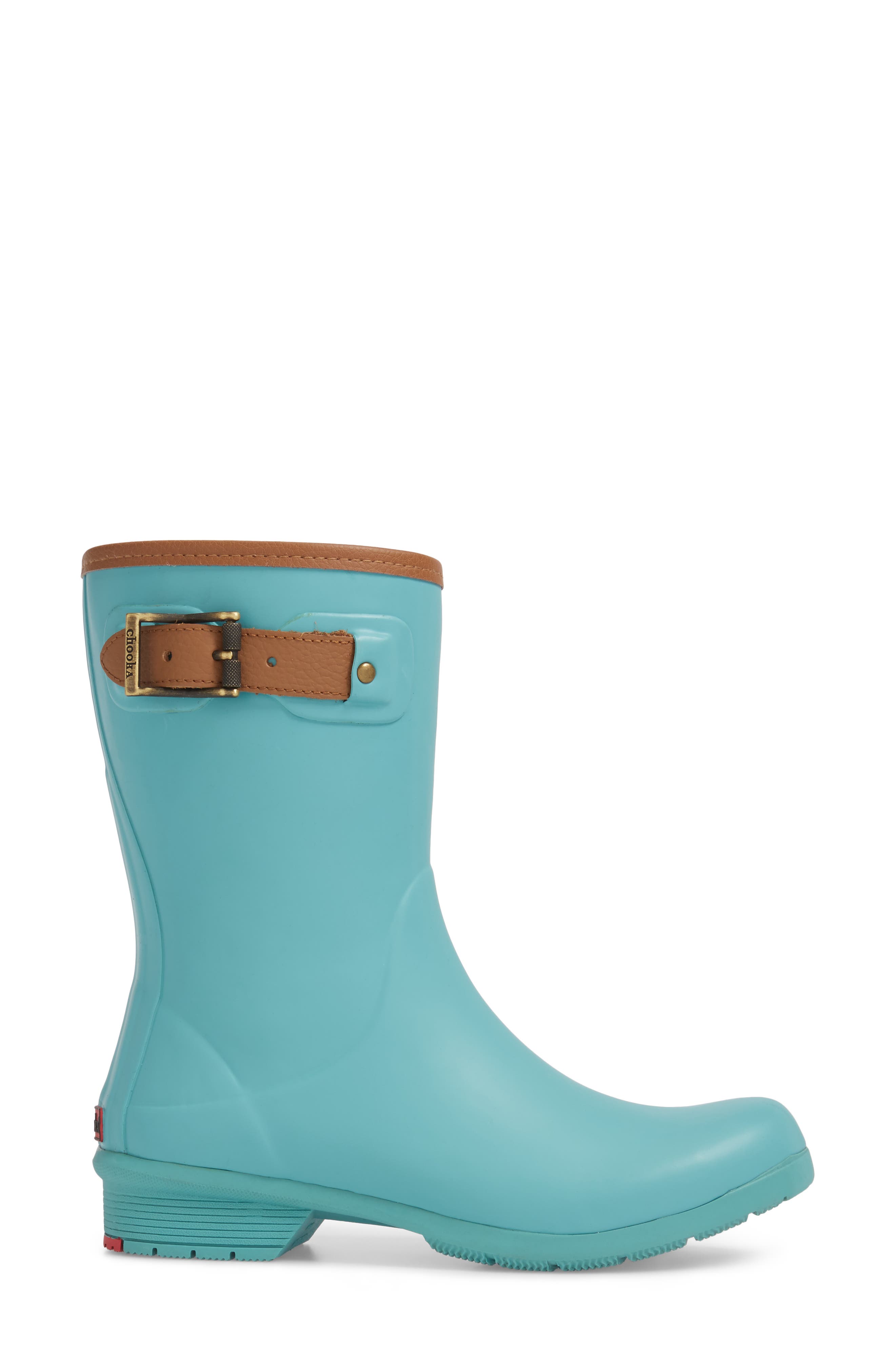 Chooka City Solid Mid Height Waterproof Rain Boot, Alternate, color, 