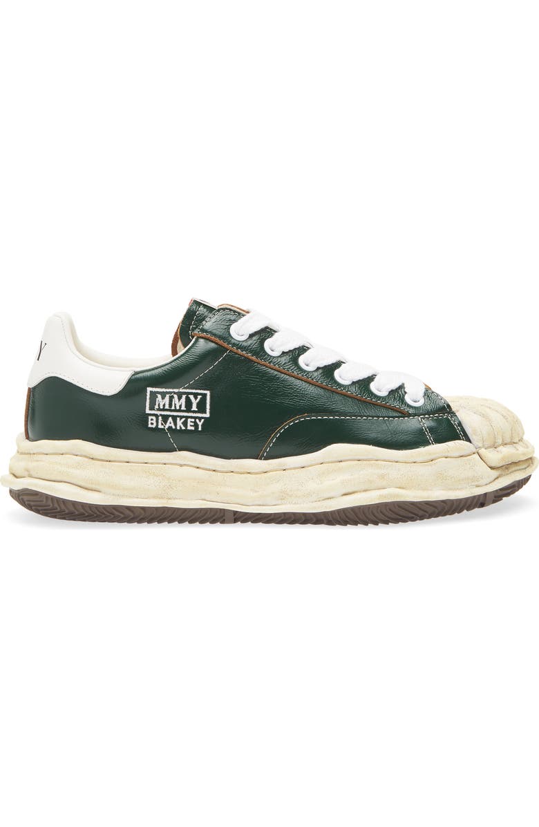 Maison MIHARA YASUHIRO Blakey OG Sole Leather Sneaker, Alternate, color, Green