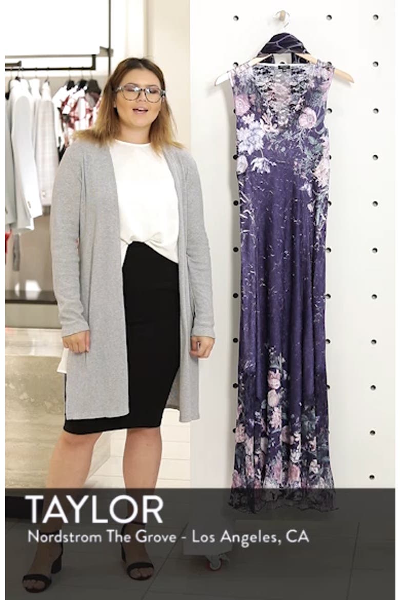 Lace-Up Back Maxi Dress with Wrap video