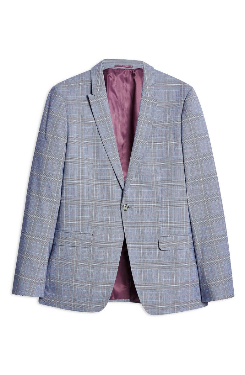 Topman Skinny Fit Suit Jacket, Alternate, color, 