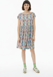 Ace & Jig Float Slit-neck Mini Dress