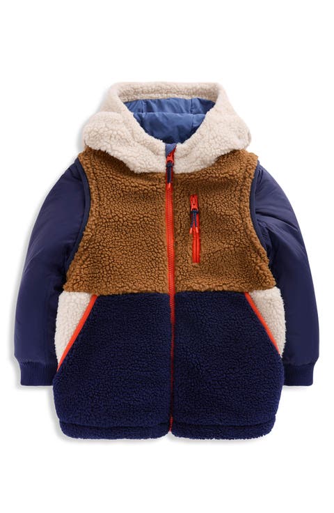 Kids' 2-in-1 Borg Mix Jacket