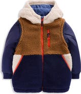 Mini Boden Kids' 2-in-1 Borg Mix Jacket