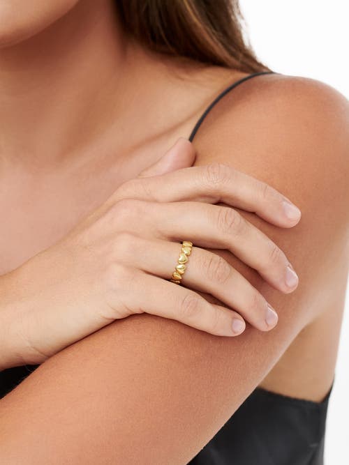Devata Sweet Heart Ring In Gold