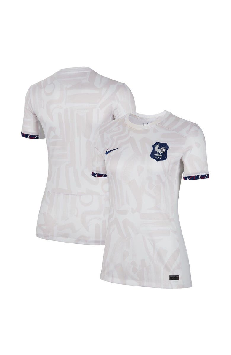Nike Women's Nike White France Women's National Team 2023 Away Stadium Replica Jersey, Main, color, White
