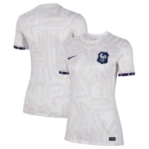 Women's Nike White France Women's National Team 2023 Away Stadium Replica Jersey
