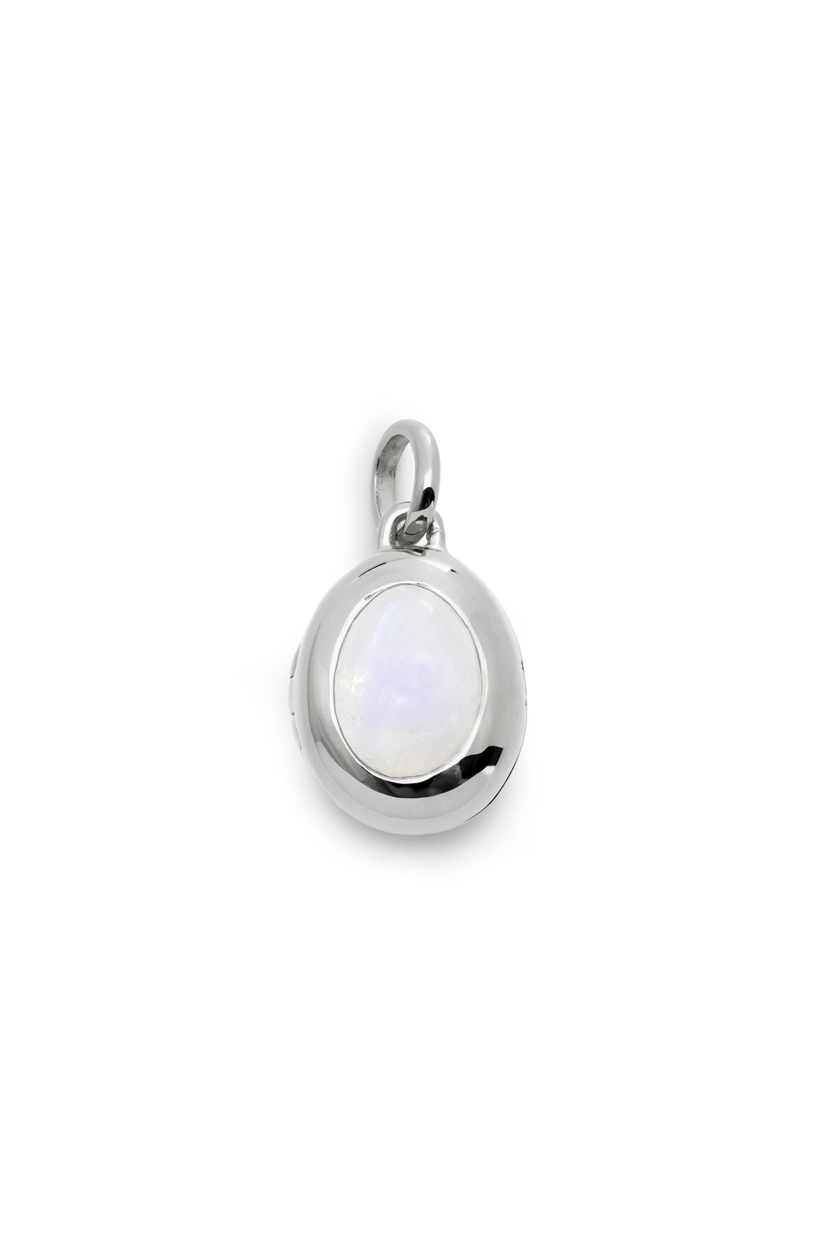 STERLING SILVER / MOONSTONE