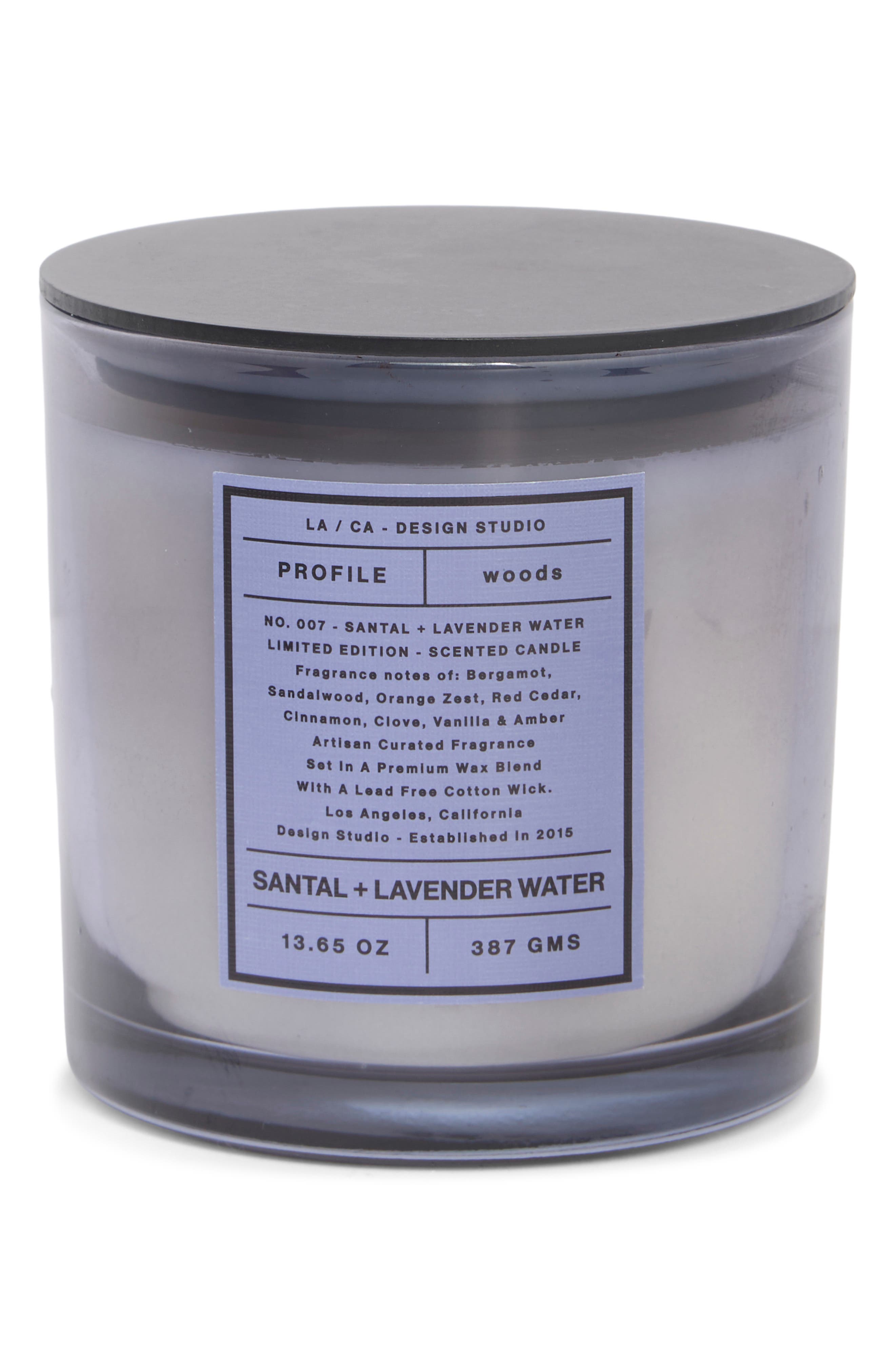 PORTOFINO CANDLES Santal & Lavender Water Candle