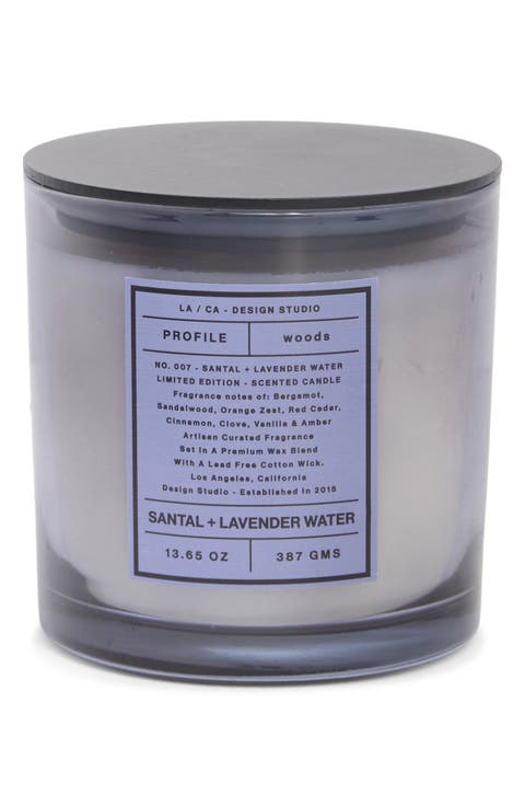 Santal & Lavender Water Candle