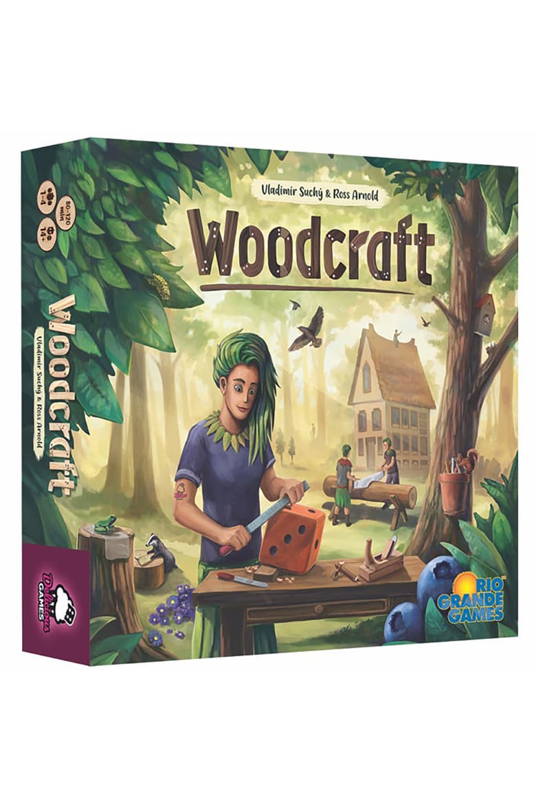 Woodcraft Workshop Management Game, Main, color, Multicolored