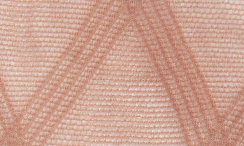 Shop Nordstrom Everyday Sheer Diamond Knee High Socks In Brown Clove