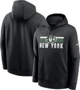 Nike Men's Nike Black New York Jets Club Fleece Pullover Hoodie