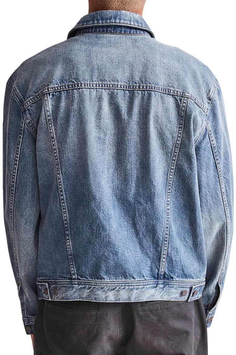 Classic Denim Jacket, Alternate, color, LINDEN WASH