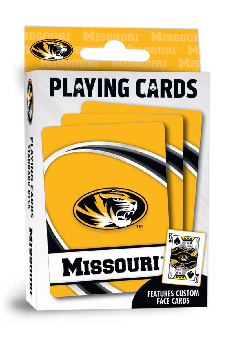 Missouri Tigers Playing Cards, Main, color, Multicolor