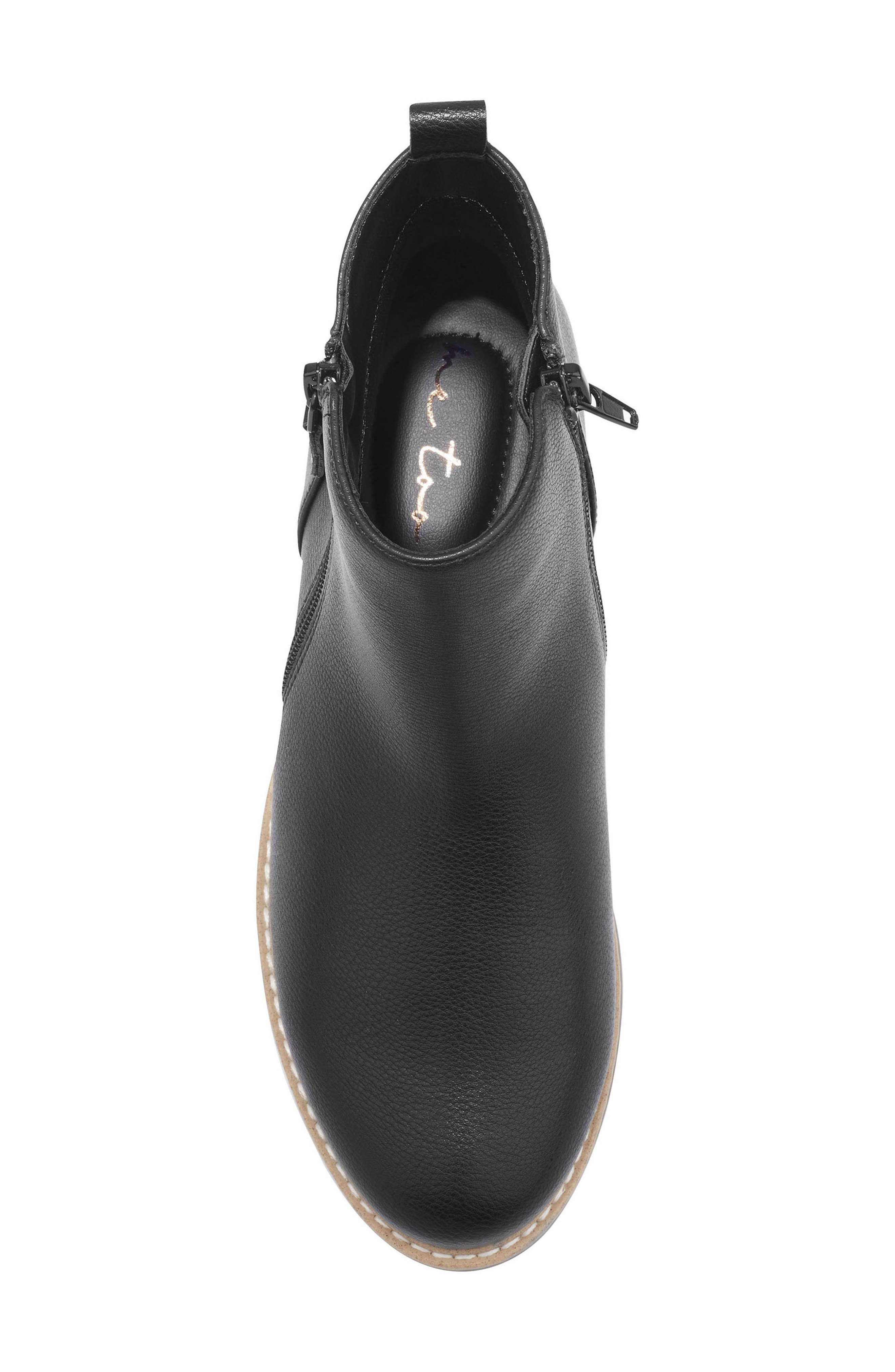 Me Too Arlow Wedge Boot Boot, Alternate, color, Black