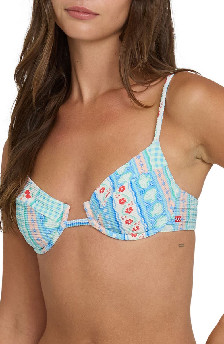 Billabong Picnic Leah Underwire Bikini Top, Alternate, color,