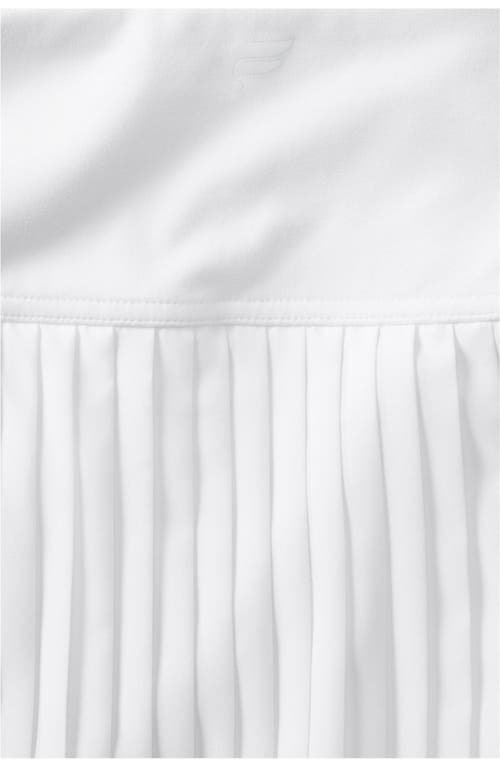 Fabletics Hot Shot Pleated Skirt In White