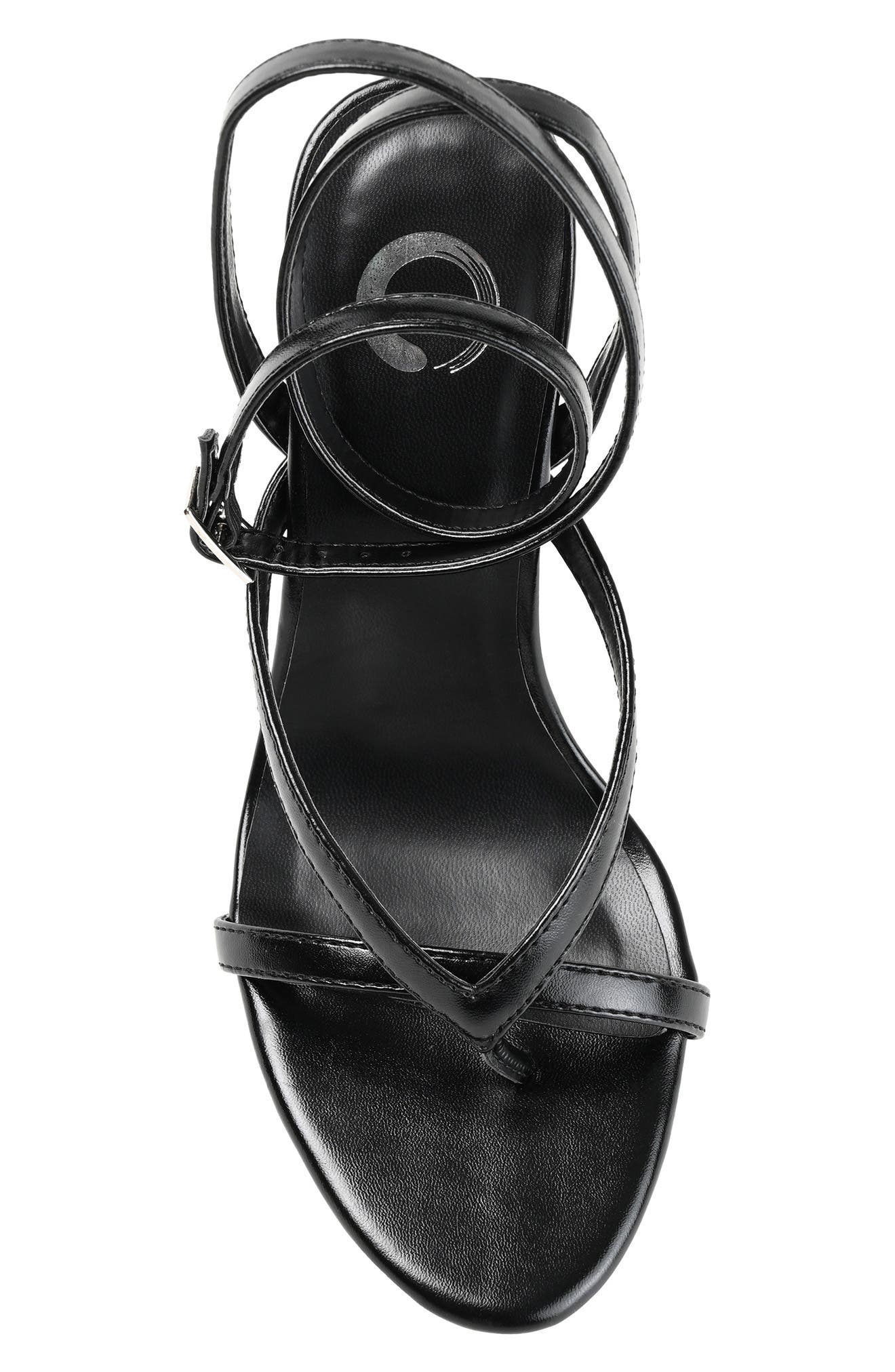 Journee Collection Waverlee Ankle Strap Thong Sandal, Alternate, color, 