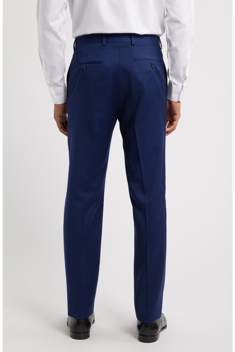Marine 110s Serge Wool Pants, Alternate, color, NAVY