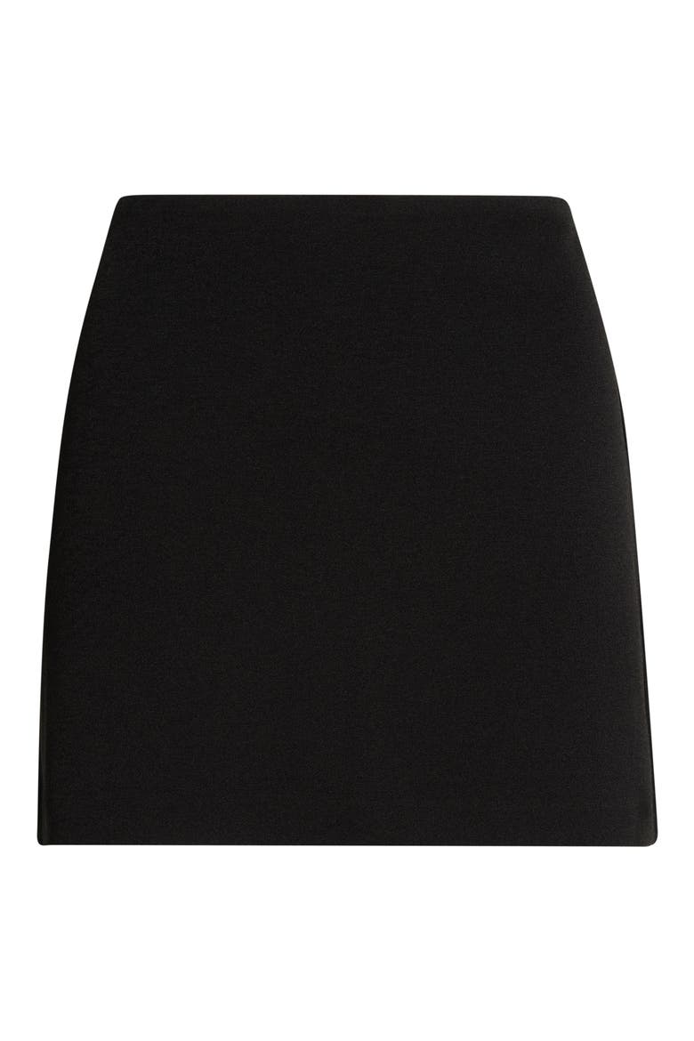 Monica Miniskirt, Alternate, color, BLACK