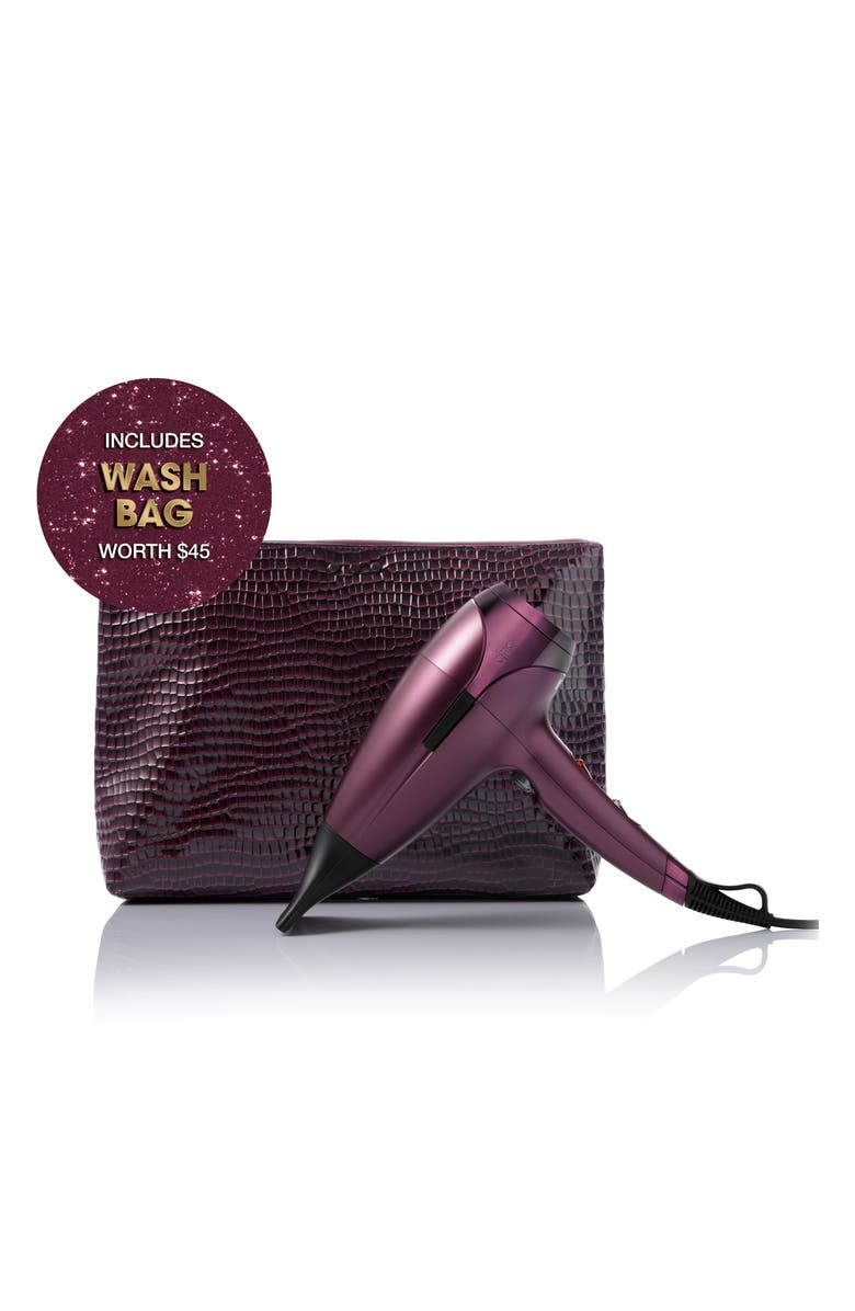 ghd Helios Hair Dryer Gift Set in Cherry Chic, Alternate, color, Black Cherry