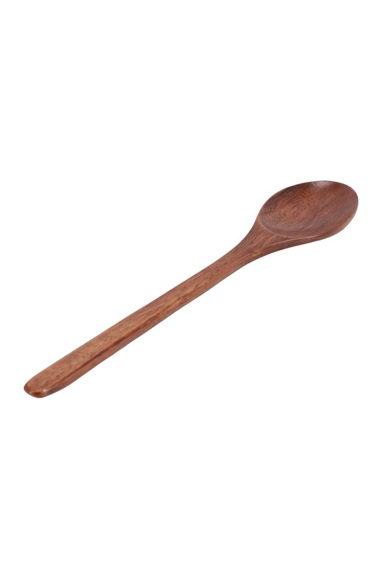Megachef 6 Piece 9 Inch Acacia Wood Spoon Set, Alternate, color, Acacia