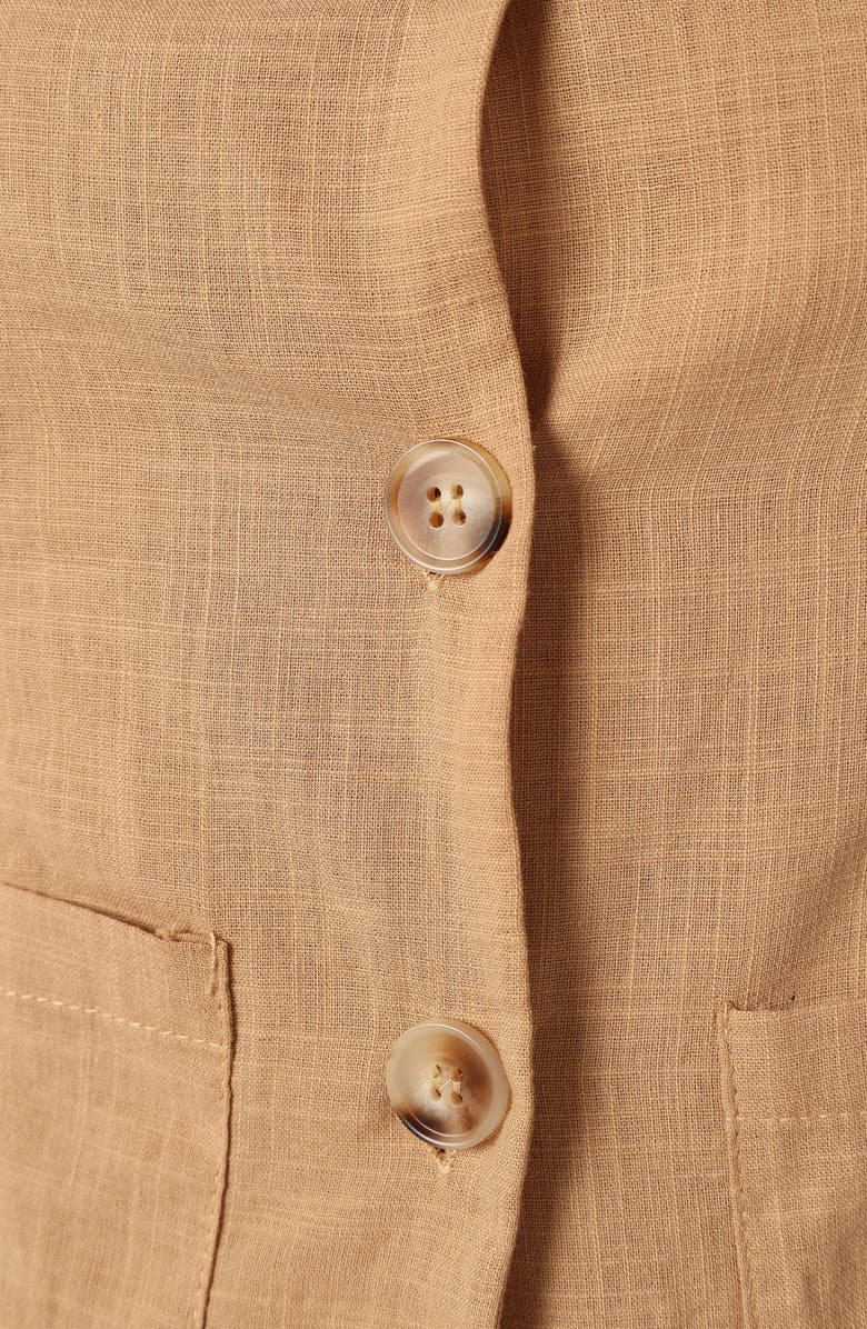 Petal & Pup Peter Cotton Vest & Maxi Skirt Set, Alternate, color, Tan