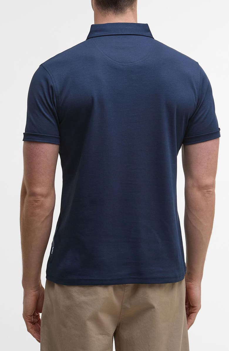 Barbour Corpatch Polo, Alternate, color, Navy