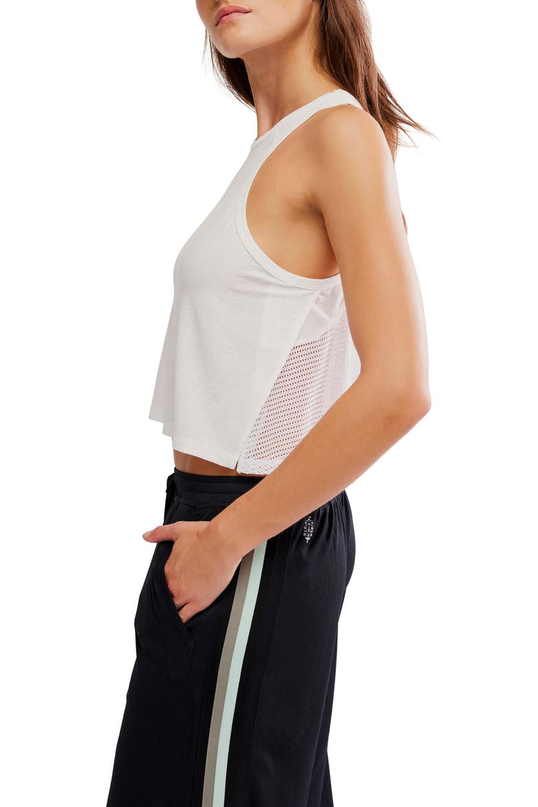 FP Movement Tempo Flash Finish Tank, Alternate, color, WHITE