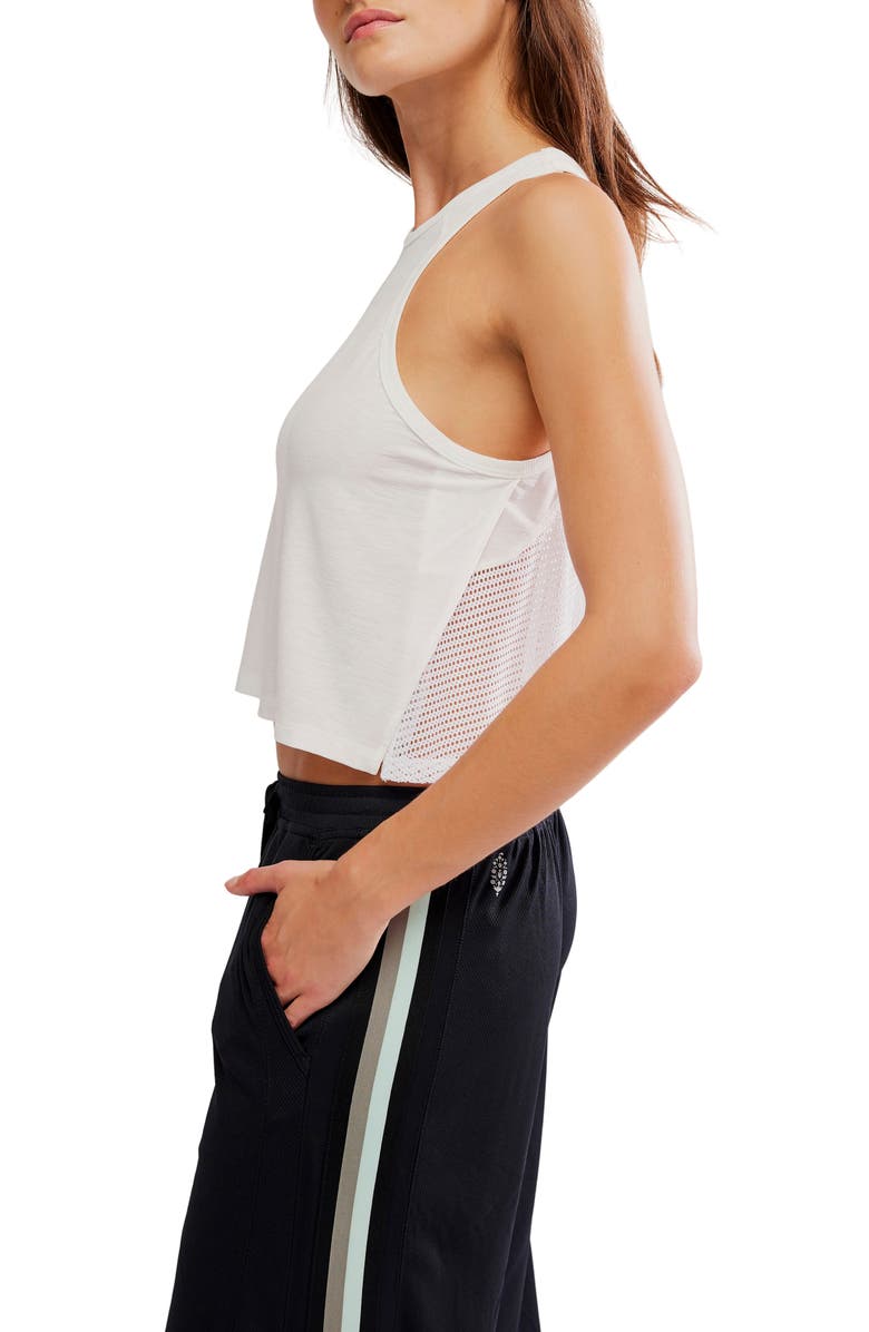 Free People FP Movement Tempo Flash Finish Tank, Alternate, color, White