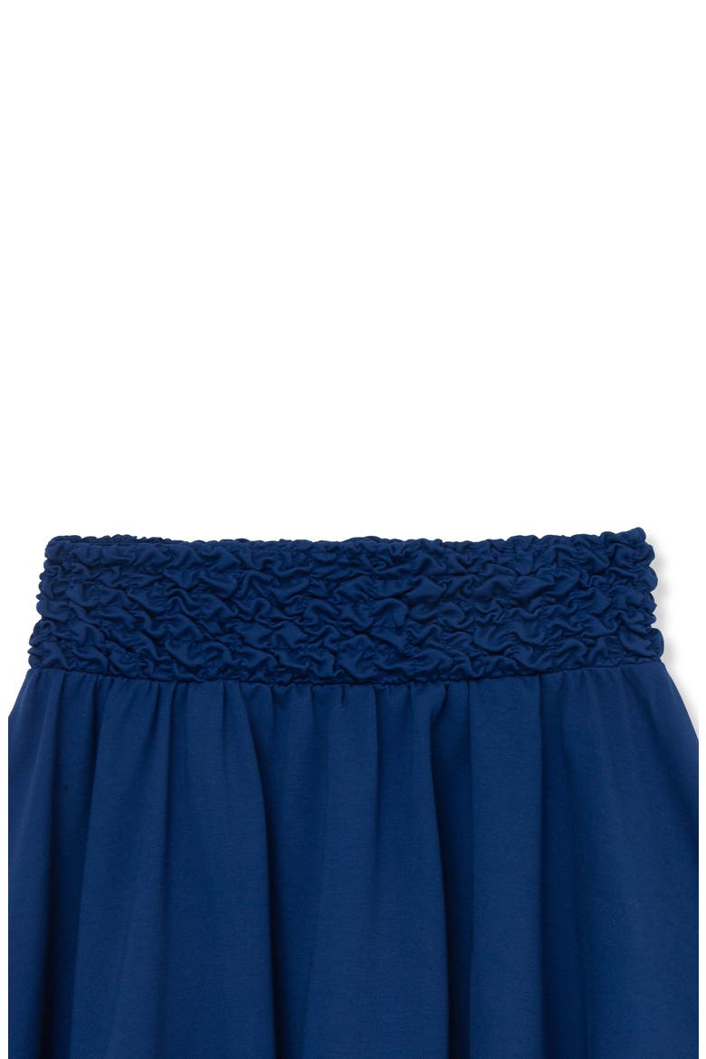 Kids' Top & High-Low Skirt Set, Alternate, color, NAVY