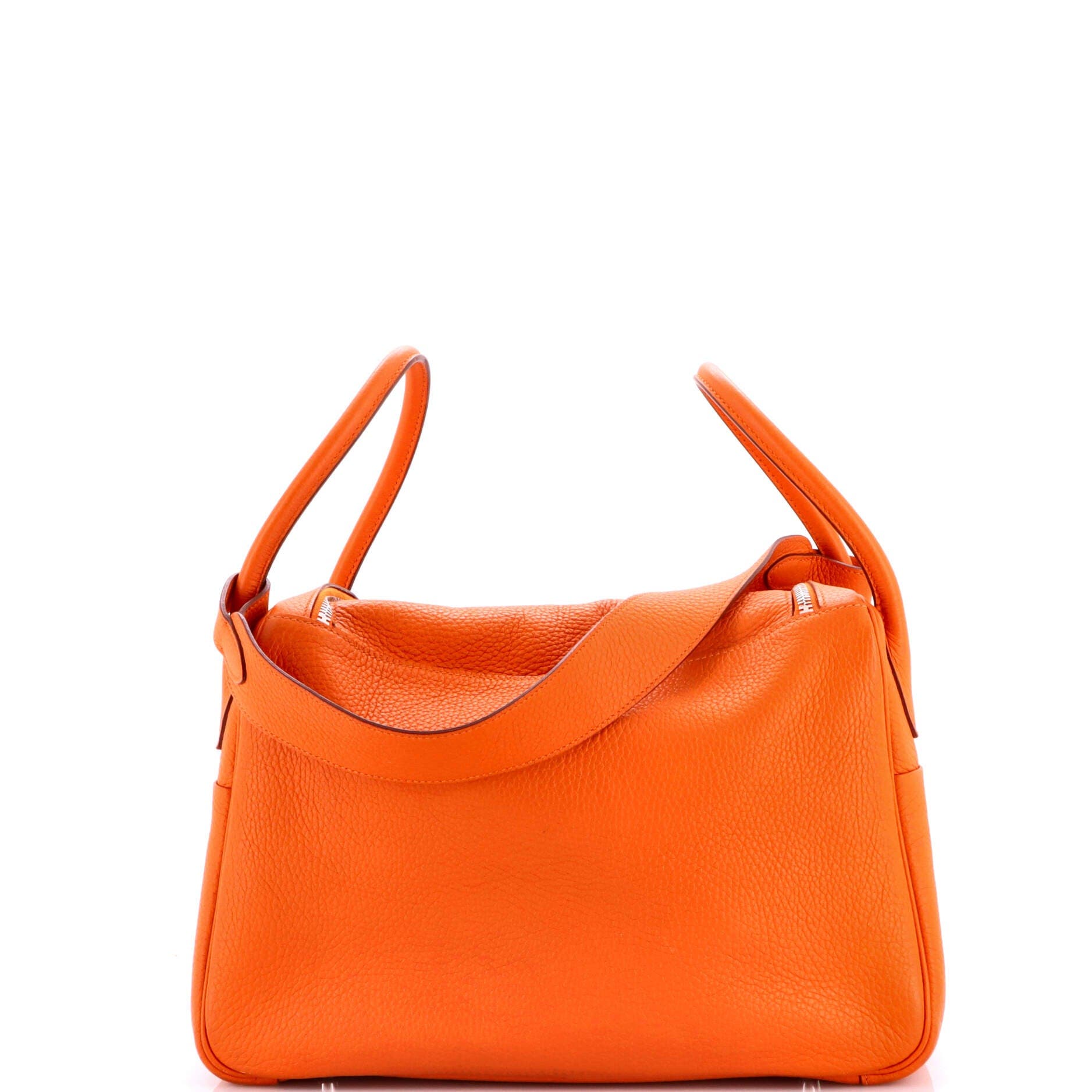 Pre-Owned Hermes Lindy Bag Clemence 34, Alternate, color, Orange H