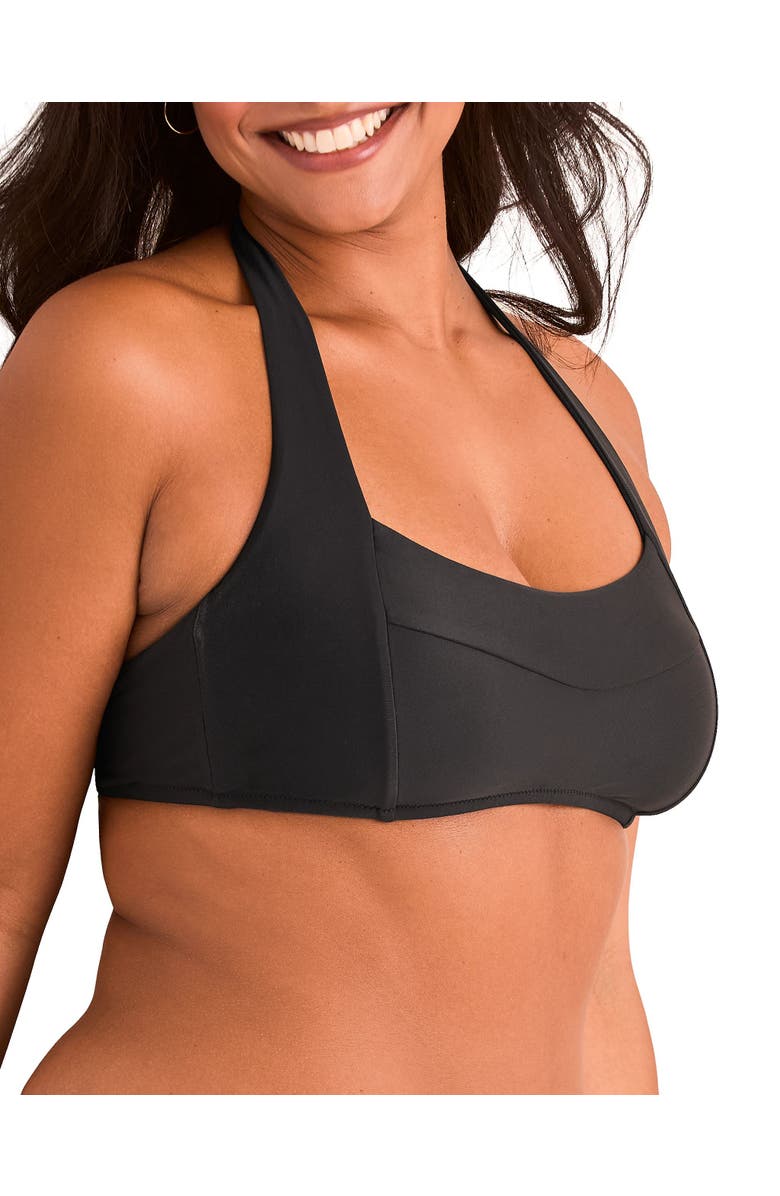 Adore Me Perry Swimwear Bikini Top, Alternate, color, Black