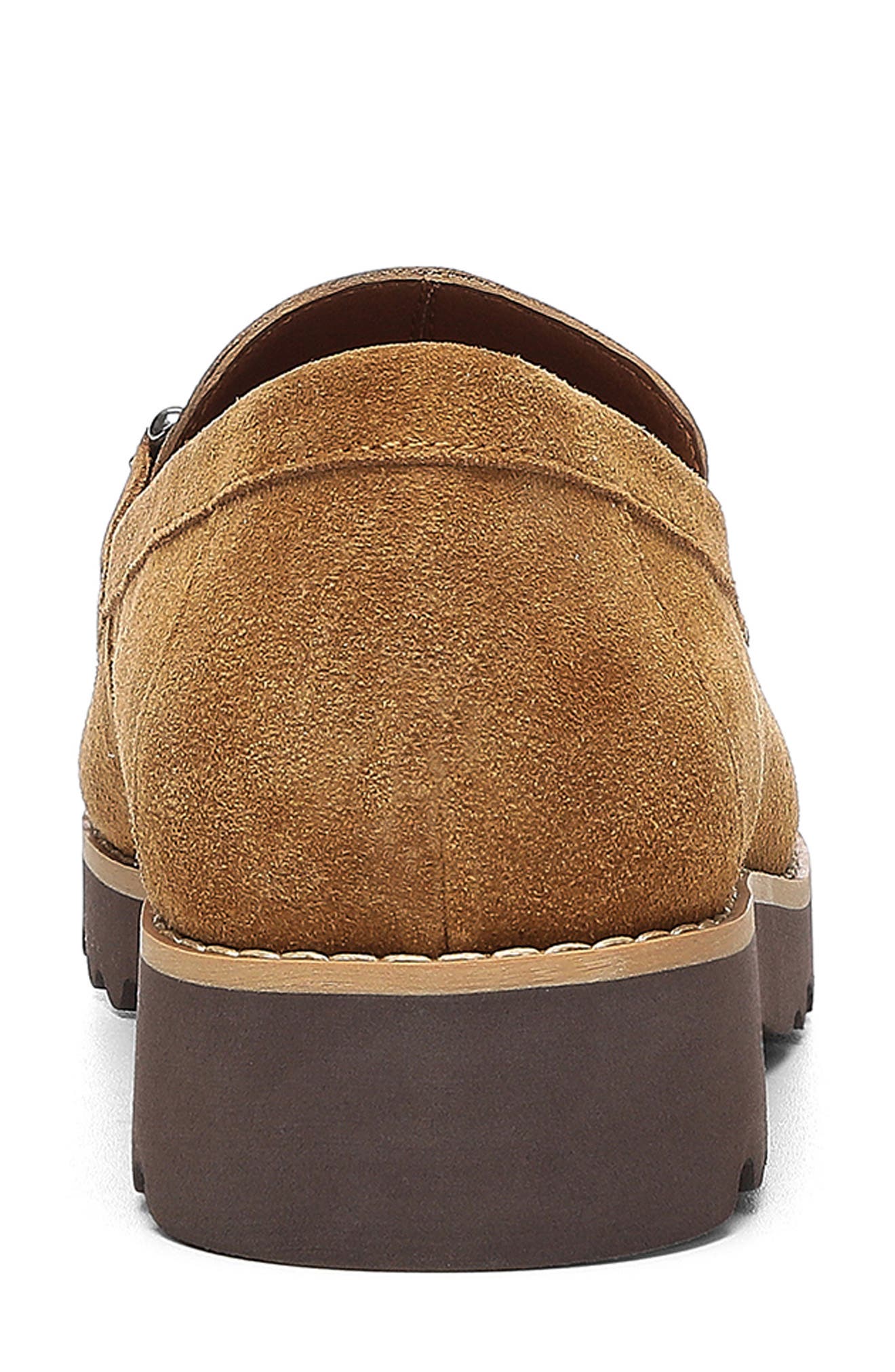 Clio Slip-on Chunky Loafer, Alternate, color, SADDLE