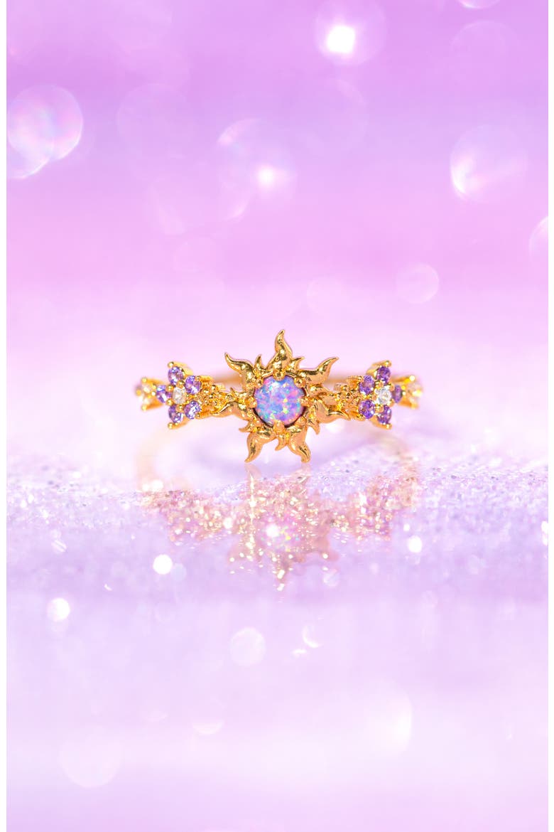 x Disney Tangled Corona Ring, Alternate, color, GOLD